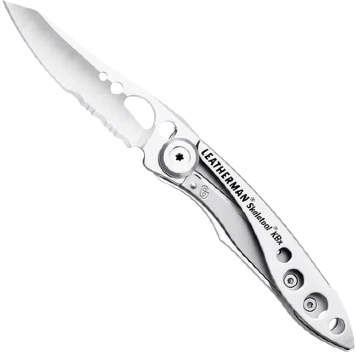 Leatherman SKELETOOL KBX折疊多用途工具 (銀色): 420HC組合刀、開瓶器、輕巧設計